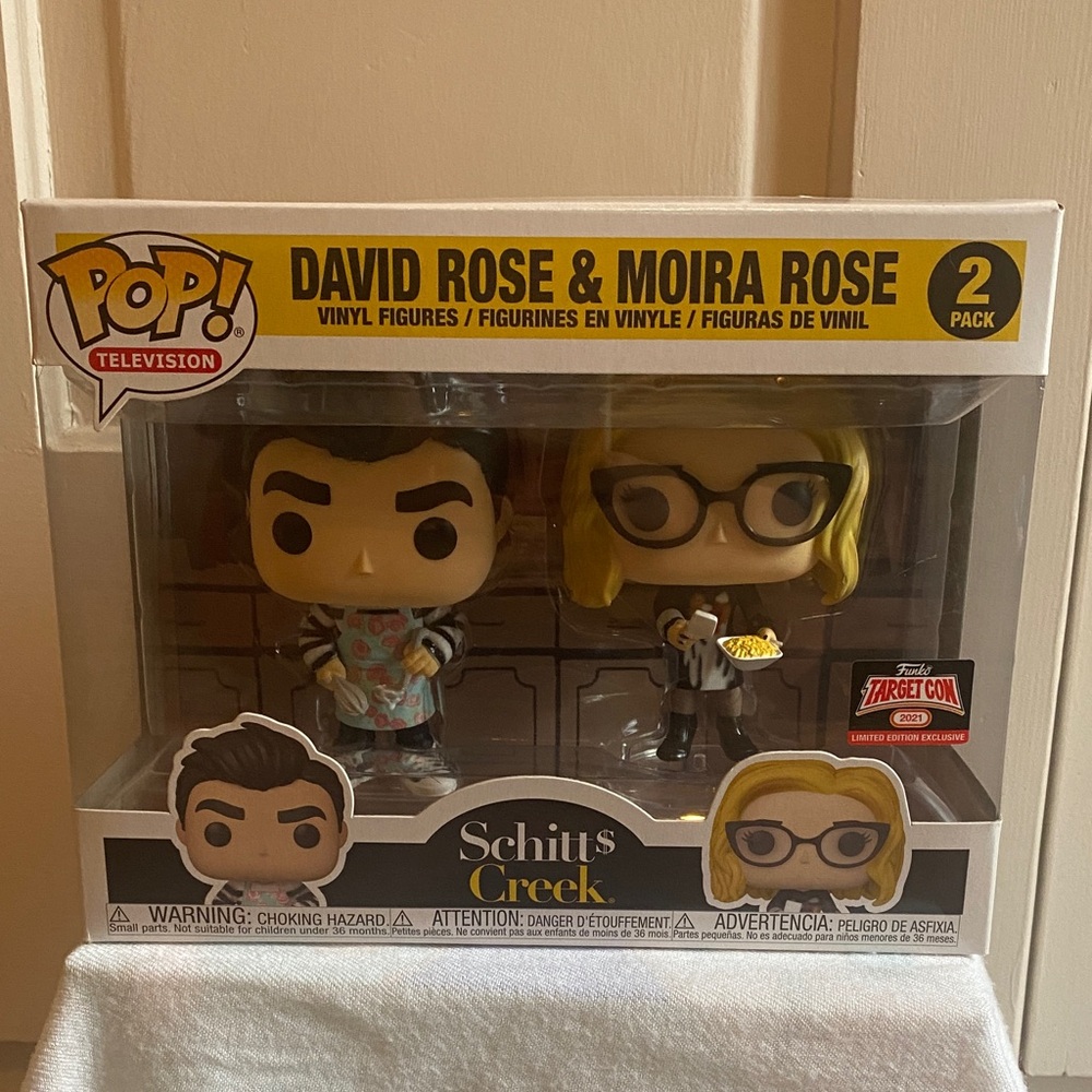 NEW Funko Pop! Schitt's Creek Vinyl Figures 2-Pack